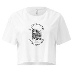 Crop top Château de Nice, un look frais et méditerranéen