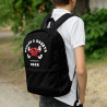 Sac à dos "Souleu & Baieta – Nice" avec cœur rigolo