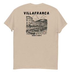 T-shirt “Villafranca” – Illustration de la baie de Villefranche-sur-Mer