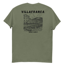 T-shirt “Villafranca” – Illustration de la baie de Villefranche-sur-Mer