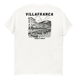 T-shirt “Villafranca” – Illustration de la baie de Villefranche-sur-Mer