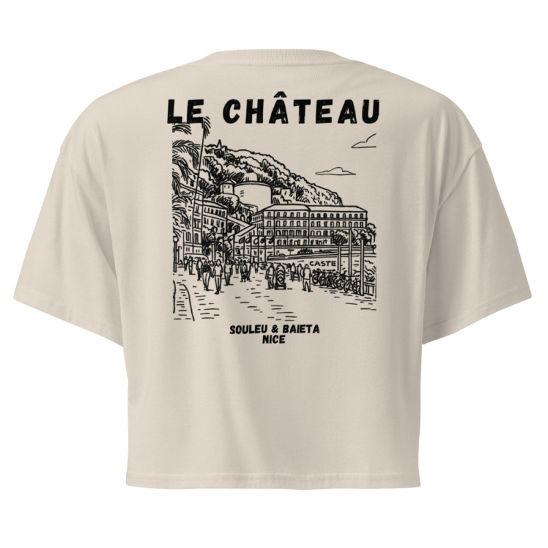 Crop Top “Le Château” – Souleu & Baieta Nice Crop Top “Le Château” – Souleu & Baieta Nice