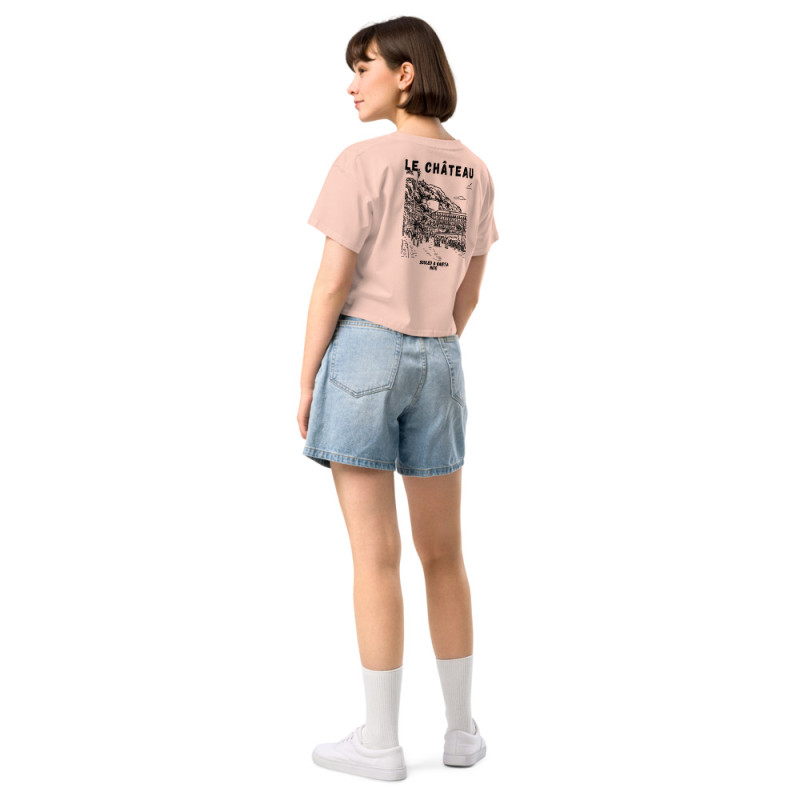 Crop Top “Le Château” – Souleu & Baieta Nice Crop Top “Le Château” – Souleu & Baieta Nice