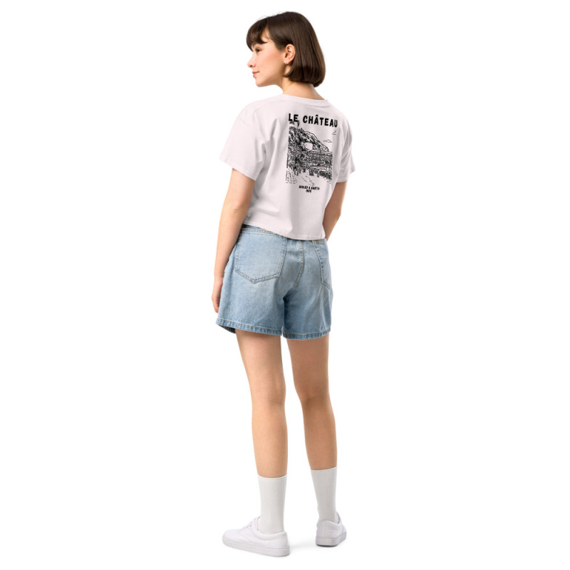 Crop Top “Le Château” – Souleu & Baieta Nice Crop Top “Le Château” – Souleu & Baieta Nice