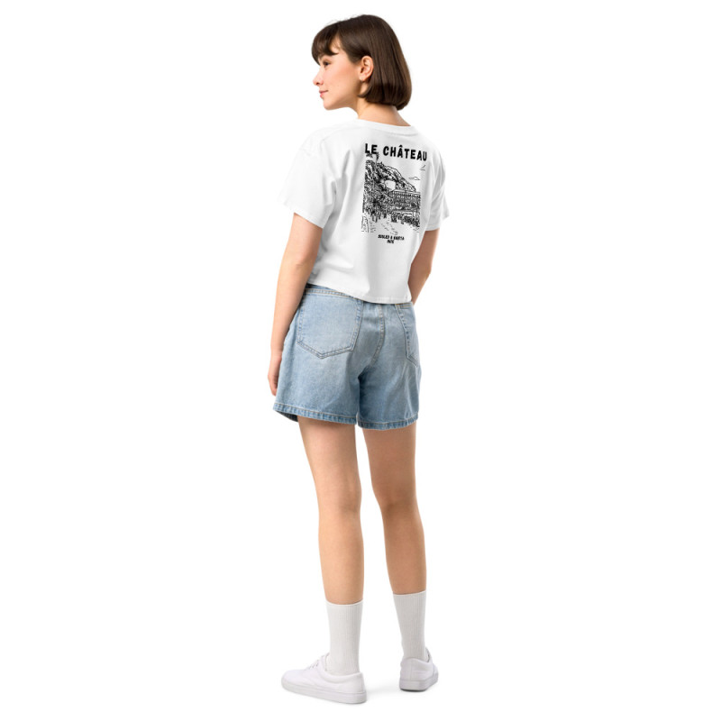Crop Top “Le Château” – Souleu & Baieta Nice Crop Top “Le Château” – Souleu & Baieta Nice