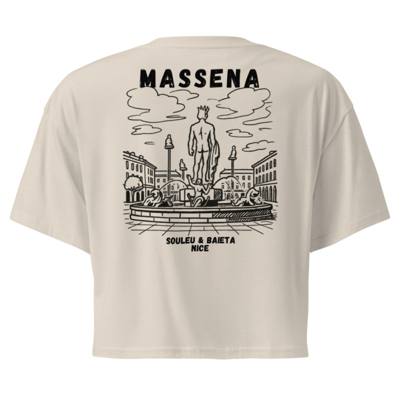 Crop Top "Massena" Souleu & Baieta Nice - Un voyage au cœur de l'Histoire de Nice ! Crop Top "Massena" Souleu & Baieta Nice - Un voyage au cœur de l'Histoire de Nice !