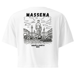 Crop Top "Massena" Souleu & Baieta Nice - Un voyage au cœur de l'Histoire de Nice !