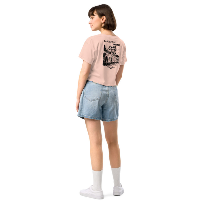 Crop top “Cascade de Gairaut” – Souleu & Baieta Nice Crop top “Cascade de Gairaut” – Souleu & Baieta Nice