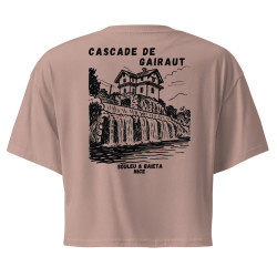 Crop top “Cascade de Gairaut” – Souleu & Baieta Nice