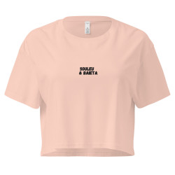 Crop top “Cascade de Gairaut” – Souleu & Baieta Nice