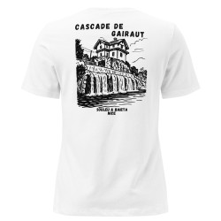 T-shirt femme “Cascade de Gairaut” – Souleu & Baieta Nice