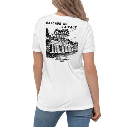 T-shirt femme “Cascade de Gairaut” – Souleu & Baieta Nice