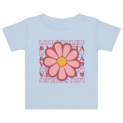 T-shirt bébé Marguerite “Lou Souleu & La Baieta”