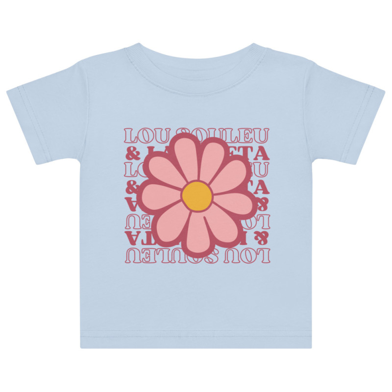 T-shirt bébé Marguerite “Lou Souleu & La Baieta” T-shirt bébé Marguerite “Lou Souleu & La Baieta”