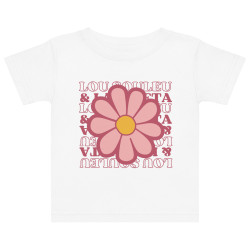 T-shirt bébé Marguerite “Lou Souleu & La Baieta”