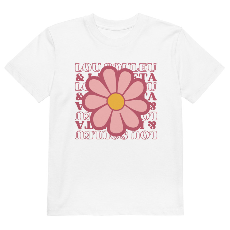 T-shirt enfant Marguerite “Lou Souleu & La Baieta” T-shirt enfant Marguerite “Lou Souleu & La Baieta”