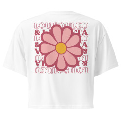 Crop top - Marguerite “Lou Souleu & La Baieta”