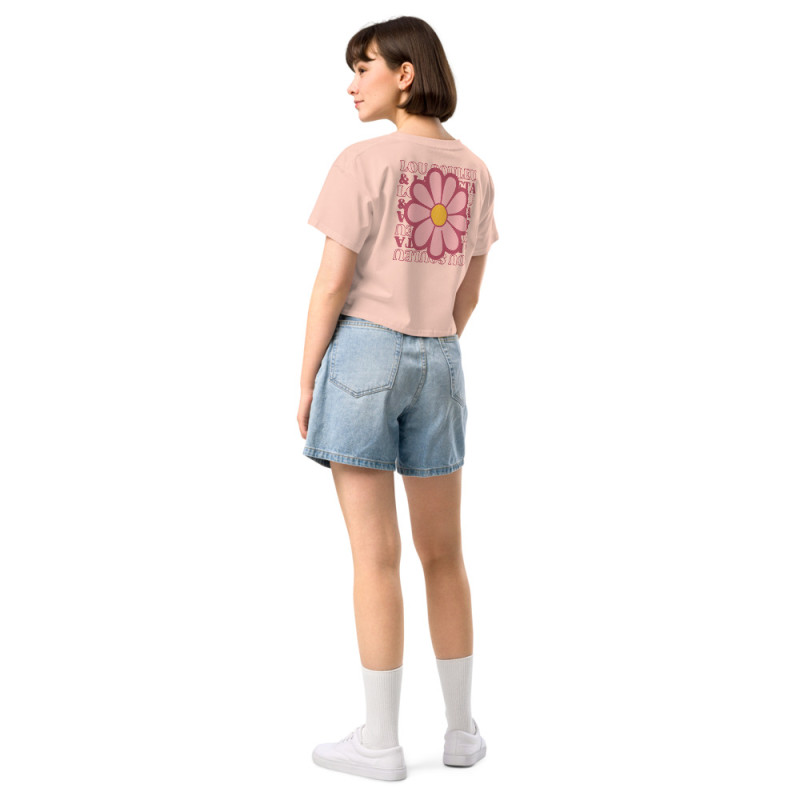 Crop top - Marguerite “Lou Souleu & La Baieta” Crop top - Marguerite “Lou Souleu & La Baieta”