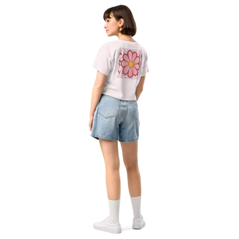 Crop top - Marguerite “Lou Souleu & La Baieta” Crop top - Marguerite “Lou Souleu & La Baieta”