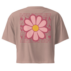 Crop top - Marguerite “Lou Souleu & La Baieta”