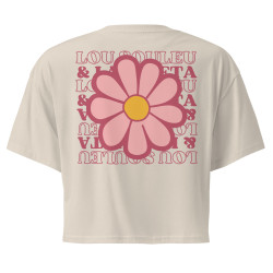 Crop top - Marguerite “Lou Souleu & La Baieta”