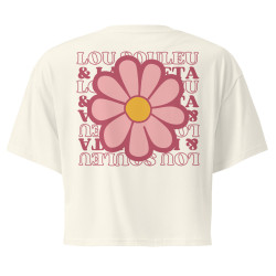 Crop top - Marguerite “Lou Souleu & La Baieta”