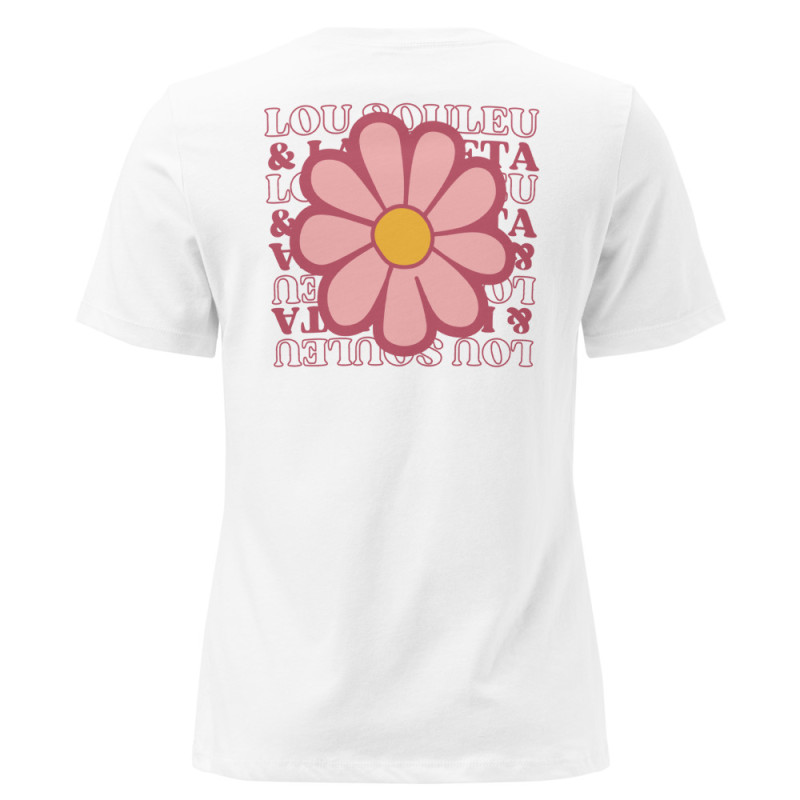 T-shirt femme Marguerite “Lou Souleu & La Baieta” T-shirt femme Marguerite “Lou Souleu & La Baieta”
