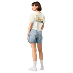 Crop top Souleu & Baieta – édition "Va ti picar en la merda"