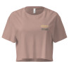 Crop top Souleu & Baieta – édition "Va ti picar en la merda"