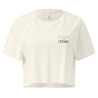 Crop top Souleu & Baieta – édition "Va ti picar en la merda"