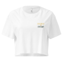 Crop top Souleu & Baieta – édition "Va ti picar en la merda"
