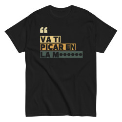 T-shirt "Va ti picar en la ***** " – L’élégance niçoise, version frontale