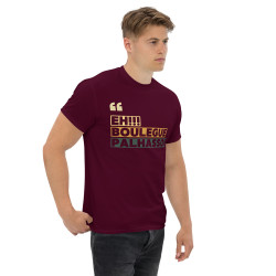 T-shirt Eh boulegue palhassou par "Souleu & Baieta" – Structuré, stylé... et un brin insolent