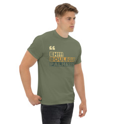 T-shirt Eh boulegue palhassou par "Souleu & Baieta" – Structuré, stylé... et un brin insolent
