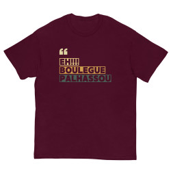 T-shirt Eh boulegue palhassou par "Souleu & Baieta" – Structuré, stylé... et un brin insolent