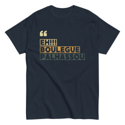 T-shirt Eh boulegue palhassou par "Souleu & Baieta" – Structuré, stylé... et un brin insolent