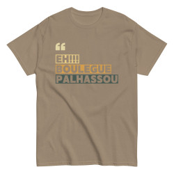 T-shirt Eh boulegue palhassou par "Souleu & Baieta" – Structuré, stylé... et un brin insolent