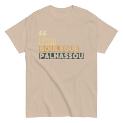 T-shirt Eh boulegue palhassou par "Souleu & Baieta" – Structuré, stylé... et un brin insolent