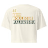 Crop top Eh boulegue palhassou by "Souleu & Baieta" – L’esprit de la Côte d’Azur