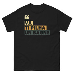 T-shirt "Va ti pilha un bagne" | "Souleu & Baieta"