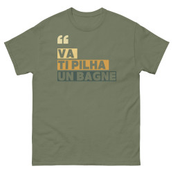 T-shirt "Va ti pilha un bagne" | "Souleu & Baieta"