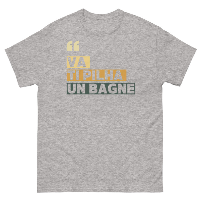 T-shirt "Va ti pilha un bagne" | "Souleu & Baieta" T-shirt "Va ti pilha un bagne" | "Souleu & Baieta"