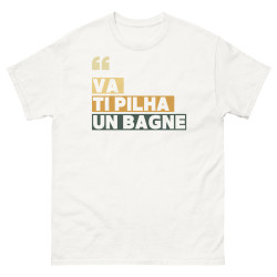 T-shirt "Va ti pilha un bagne" | "Souleu & Baieta"