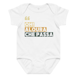Body bébé  “Oh aloura che passa” | Édition Niçoise