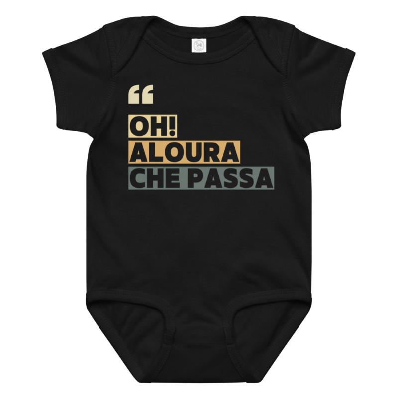 Body bébé “Oh aloura che passa” | Édition Niçoise Body bébé “Oh aloura che passa” | Édition Niçoise
