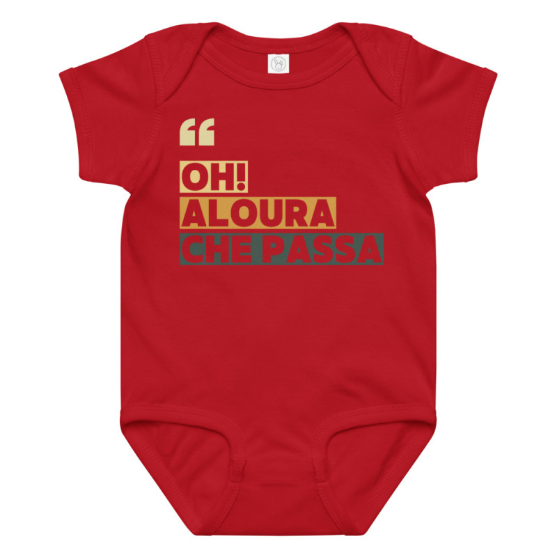Body bébé “Oh aloura che passa” | Édition Niçoise Body bébé “Oh aloura che passa” | Édition Niçoise