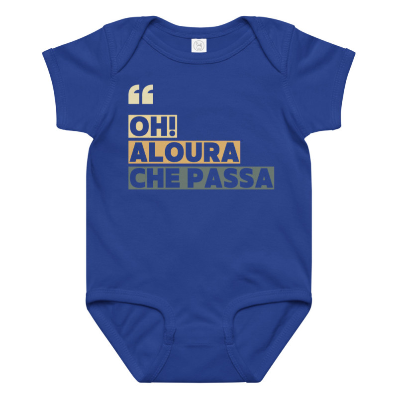 Body bébé “Oh aloura che passa” | Édition Niçoise Body bébé “Oh aloura che passa” | Édition Niçoise
