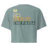 Crop top  "Oh aloura che passa” |  “Souleu & Baieta"