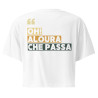 Crop top  "Oh aloura che passa” |  “Souleu & Baieta"