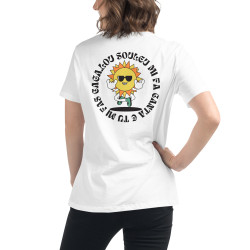 T-shirt Femme "Lou Souleu mi fa canta ..." | "Souleu & Baieta"